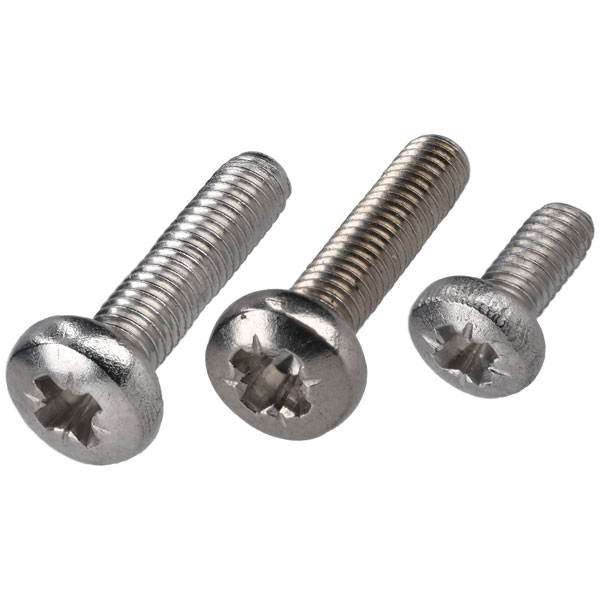 R-TECH 337087 Pozi Pan Head A2 Stainless Steel Screws M2.5 6mm - P...