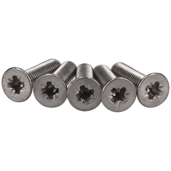 R-TECH 337096 Pozi Countersunk A2 Stainless Steel Screws M3 20mm -...