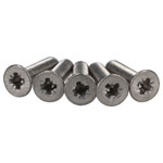 A range of R-TECH Pozidrive Countersunk Stainless Steel Screws