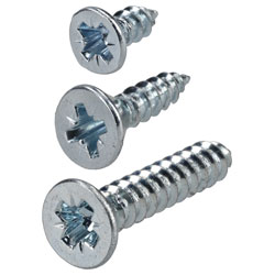 R-TECH Pozidriv Countersunk Self Tapping Screw Range