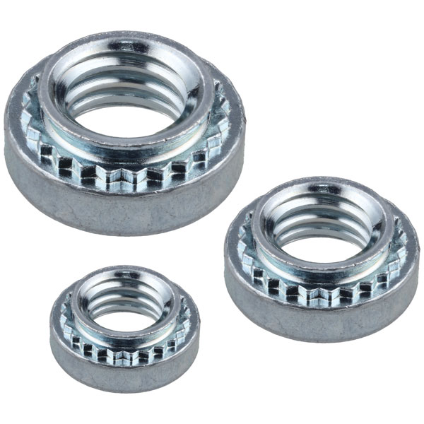  337131 Self-Clinching Nuts M3 Type 1 BZP - Pack Of 50