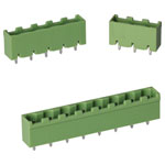 TruConnect 7.62mm 2 Way 15A 300V Header Straight Top Entry Closed Terminal Block
