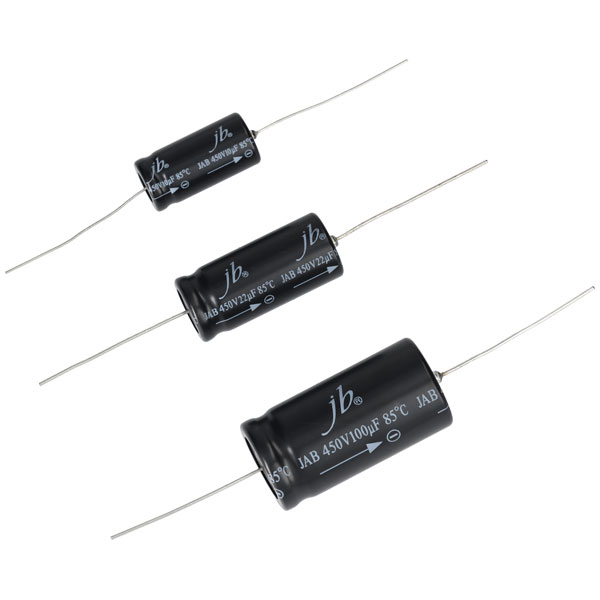 JB Capacitors JAB2W101M00002200430000B 100uF 20% 450v 85°C Axial A...