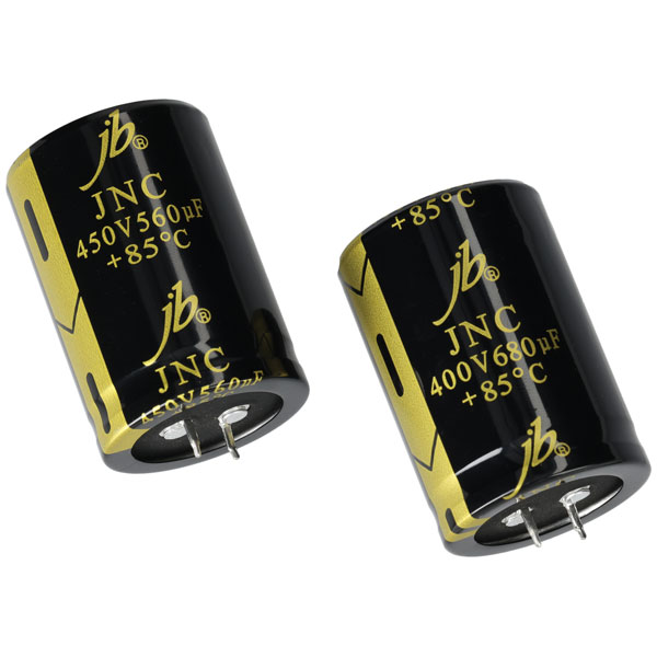 JB Capacitors JNC2G681M10003500500 680uF 20% 400V 85°C Snap-in Alu...