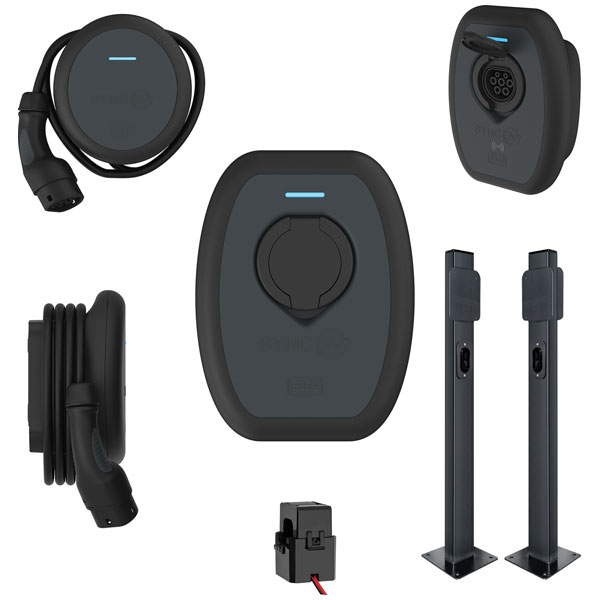 BG Sync EV EVT77G-02 Electric Vehicle Mode 3 Charger - Tethered 7.5m