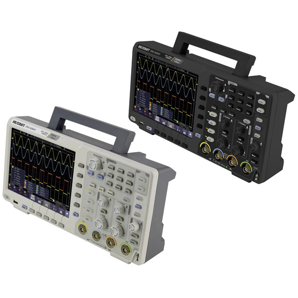 VOLTCRAFT DSO-6204F 200MHz 4 Ch 1 GS/s 10000 KP 8 Bit Oscilloscope AFG