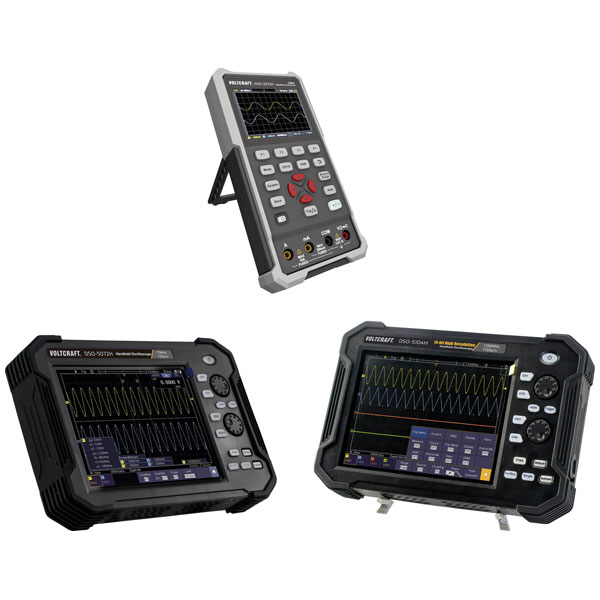 VOLTCRAFT DSO-2072H 70 MHz 2 Ch Hand-Held Oscilloscope (Scope Meter)