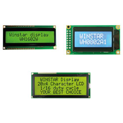 Winstar LCD STN Module LED Backlight Character Displays