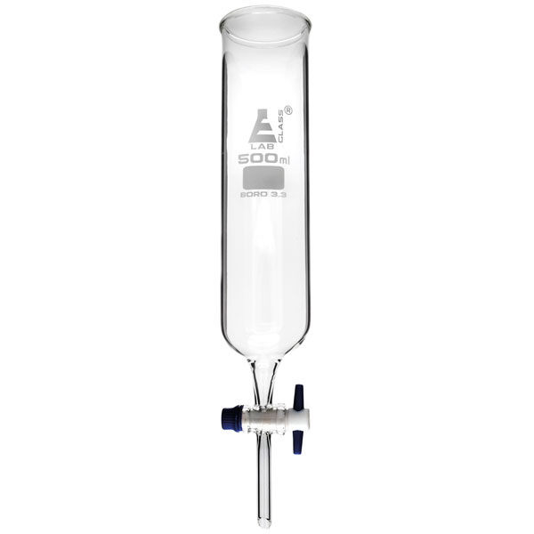 Image of Eisco CH0470DSTAND 500mL Dropping Funnel with Laboratory Support Stand