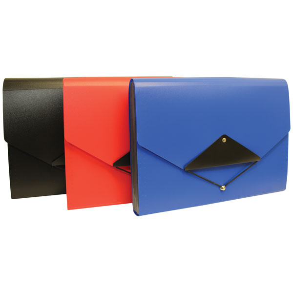 Cathedral Products EXPTFBK 13 Pocket Triangle Flap Expanding File ...