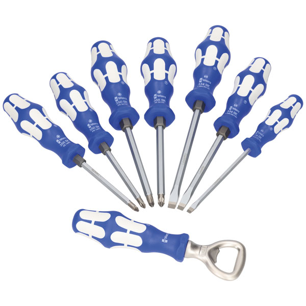 Wera 05347823001 Kraftform Sports Edition Scotland 8 Piece Set