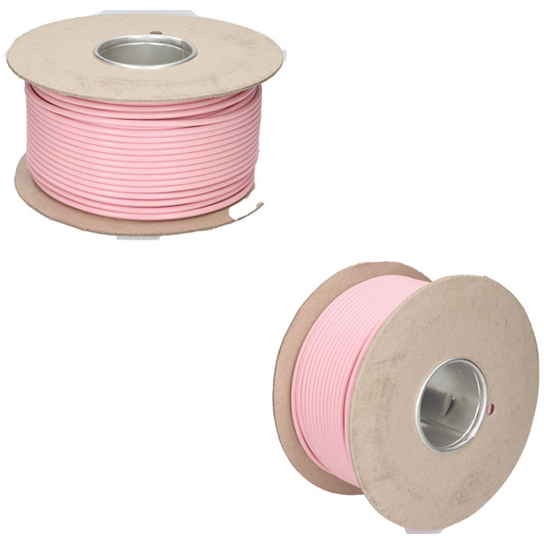 UniStrand UTRI040PK100 4mm Pink 100m Flexible Tri-Rated Cable