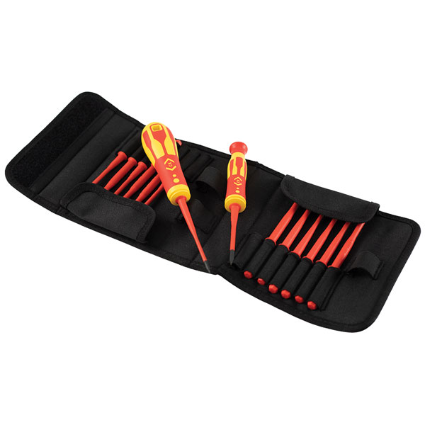 CK Tools T4935 VDE Interchangeable Slim Screwdriver Set 16pc