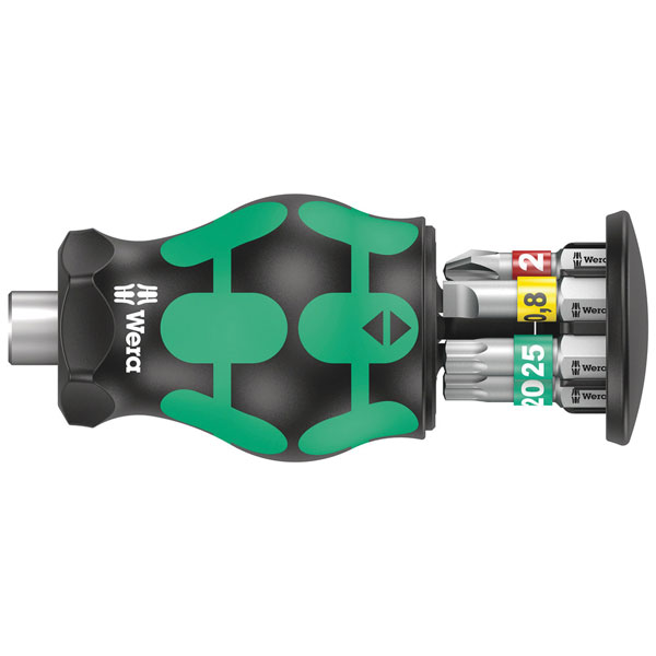 Wera 05008875001 Kraftform Kompakt Stubby Magazine 3, 6 pc