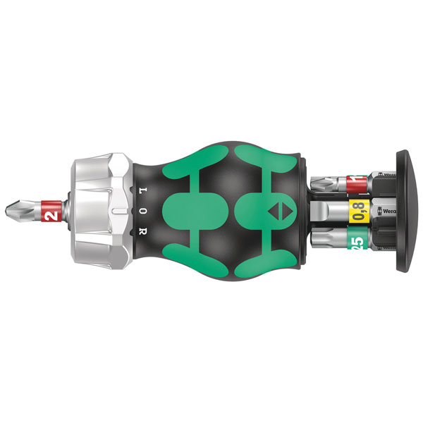 Wera 05008883001 Kraftform Kompakt Stubby Magazine RA 1, 6 pc