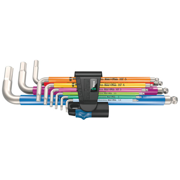 Click to view product details and reviews for Wera 05022699001 3950 9 Hex Plus Multicolour Hf Stainless 1 Metric.