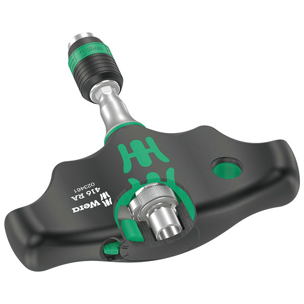 Wera 05023461001 416 RA T-Handle Bitholding Screwdriver - Ratchet ...