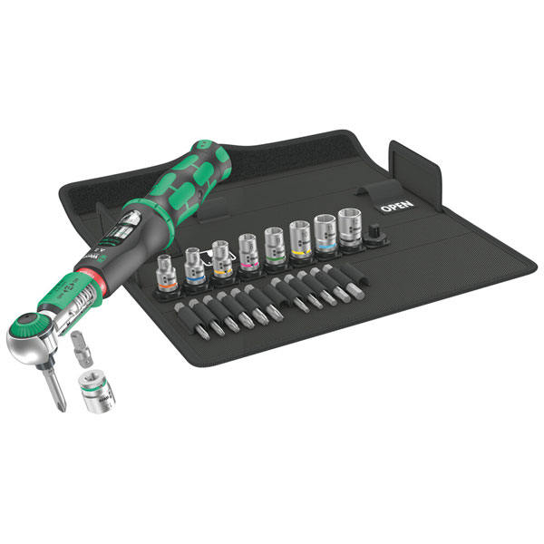 Wera 05075832001 Safe-Torque A 2 Set 1, 1/4" Hexagonal, 2-12 Nm, 23 pc