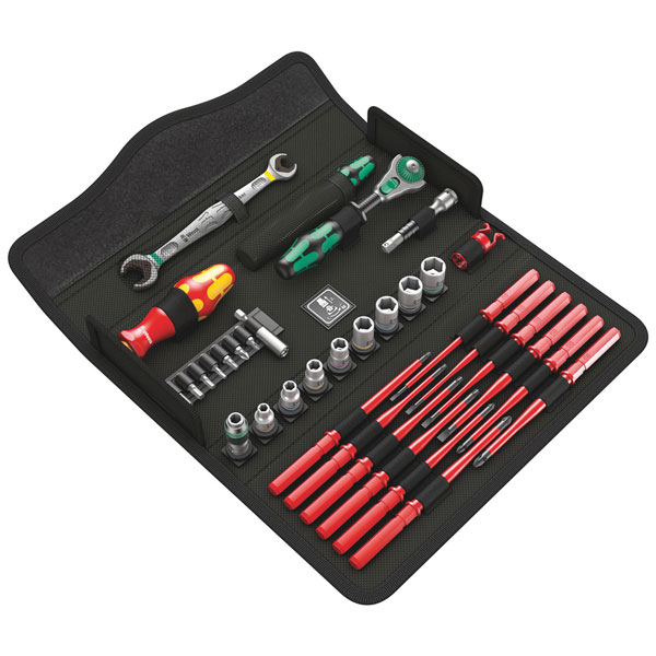 Wera 05135870001 Kraftform Kompakt W 2 Maintenance Pouch, 35 pc