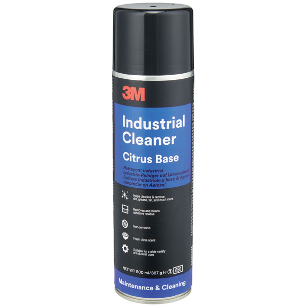 3M 7100178338 Citrus Base Cleaner, 500 ml, Clear
