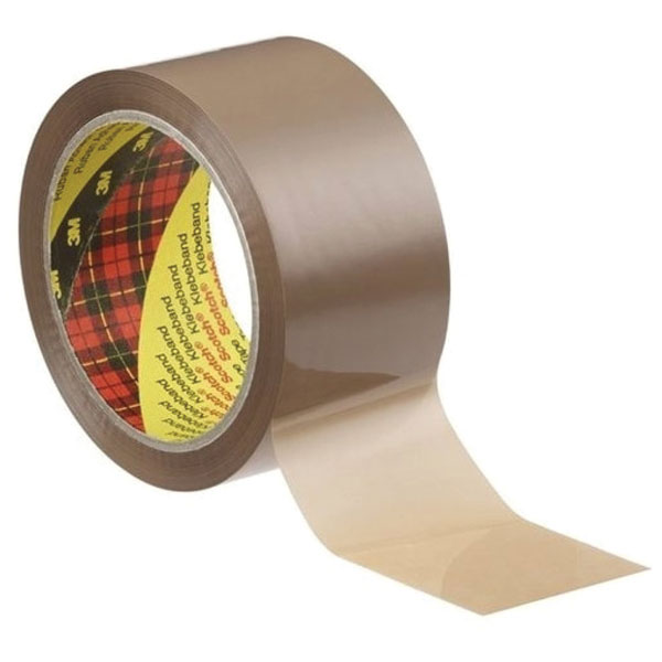 3M 7000095475 General Purpose Box Sealing Tape 371, 50 mm x 66 m, ...