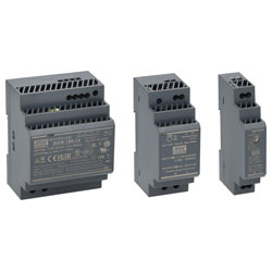 Mean Well Din Rail Mounted 24VDC/12VDC Power Supply Unit Range