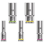 Wera Range of 8790 HMB Deep 3/8-inch Hex, Individual Sockets