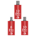 Wera 8760 B VDE XZN Zyklop Bit Sockets 3/8 Multi-point Socket Screw