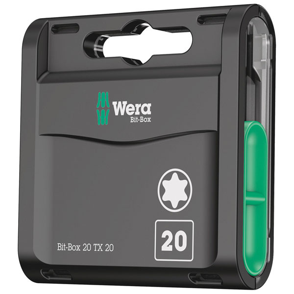 Wera 05057770001 Bit-Box 20 TX TX 20 x 25 mm 20 Piece