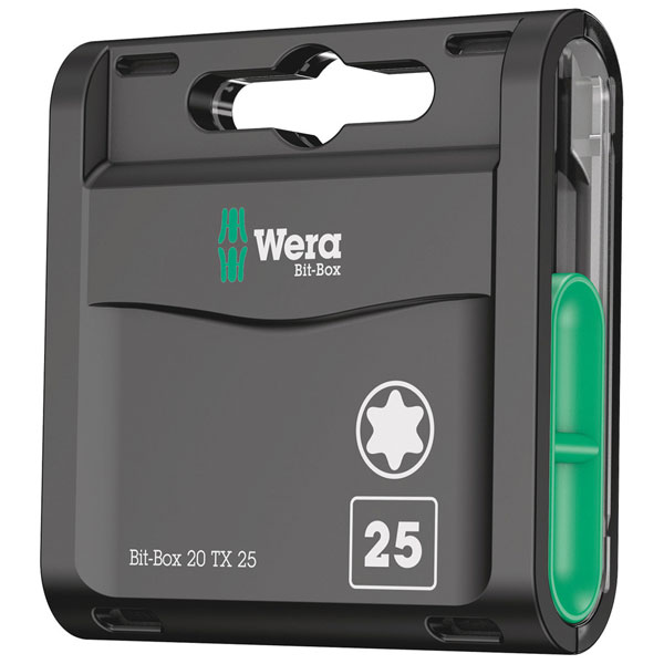Wera 05057773001 Bit-Box 20 TX TX 25 x 25 mm 20 Piece