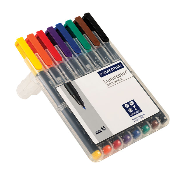 Staedtler 317 WP4 Overhead Projector Pens Film Pens (Pack of 4)