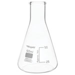 Rapid EGL0424C Conical Flask with Narrow Neck, Range