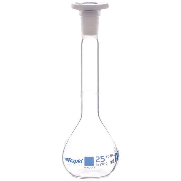 Rapid EGL0446I Volumetric Flask with PE Stopper, Class-A, 1000 ml ...