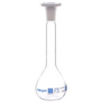 Rapid EGL0446C Volumetric Flask with PE Stopper, Class-A, 25 ml