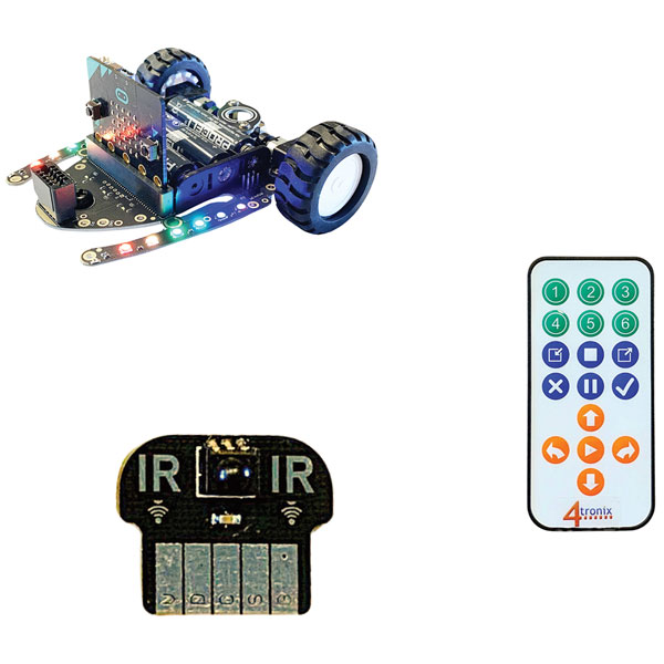 4tronix BBPRO BitBot PRO Intelligent Robot for Microbit