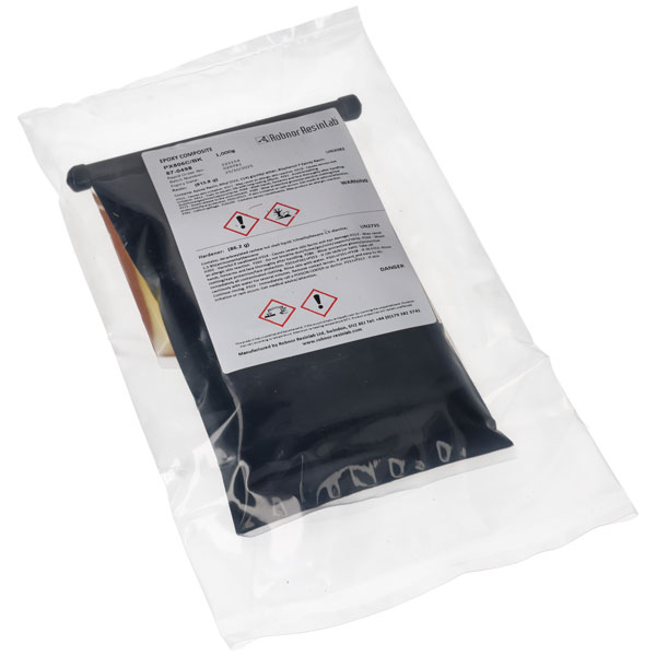 Robnor PX806C/BK/250/RAP Epoxy Potting Compound Twin Pack 250g