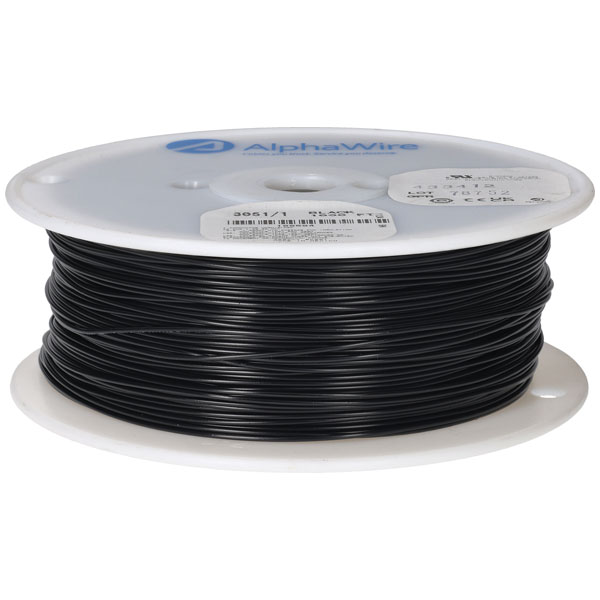 Alpha Wire 3051/1 RD001 22 AWG PVC Red Hook Up Wire 1KFT