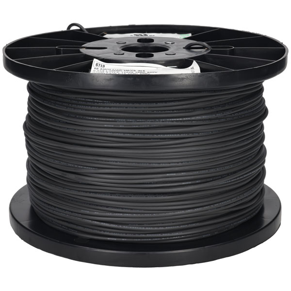 Alpha Wire 6719 RD001 10 AWG MPPE Red EcoWire Hook Up Wire 1KFT