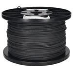 AlphaWire 10 AWG MPPE Black EcoWire Hook Up Wire 1KFT Range