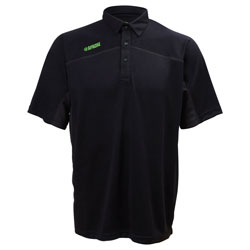 Langley Black Performance Polo Shirt Range