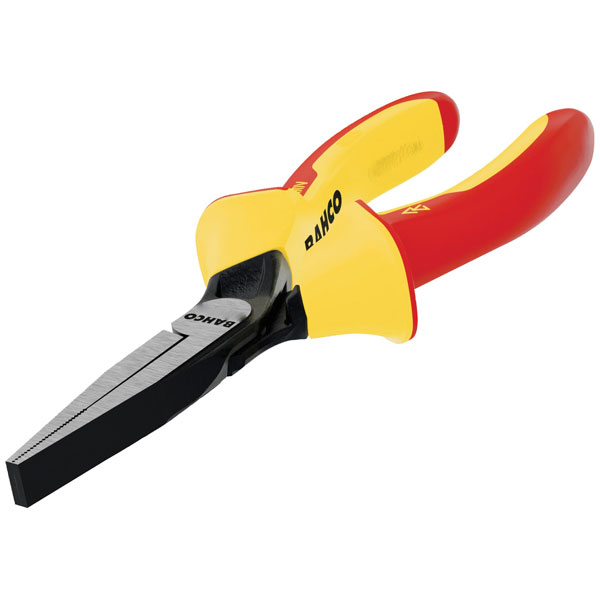 Bahco 2421 S-140 2421S ERGO™ Insulated Flat Nose Pliers 140mm (5.1...
