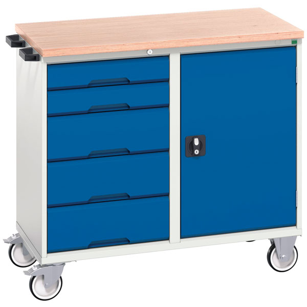 Bott 16927121.11 Verso Maintenance Trolley 5 Drawer