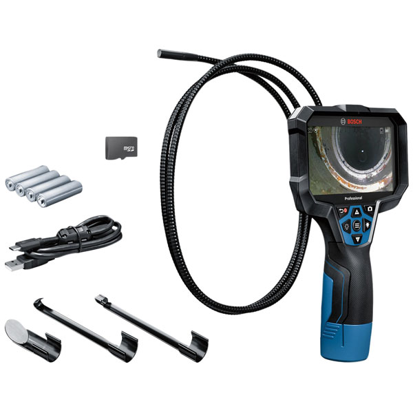 Bosch 601241400 GIC 12V-5-27 C Prof Inspection Camera 12V + Batter...