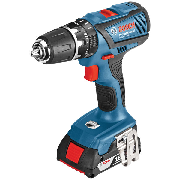 Bosch 06019h1174 Gsb 18v 21 Combi Drill 18v 2 X 40ah Li Ion