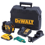 DCLE34021 XR Compact Cross Line Green Laser 18V Range