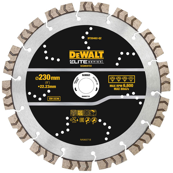 DEWALT DT20462-QZ ELITE SERIES™ All Purpose Diamond Segmented Whee...