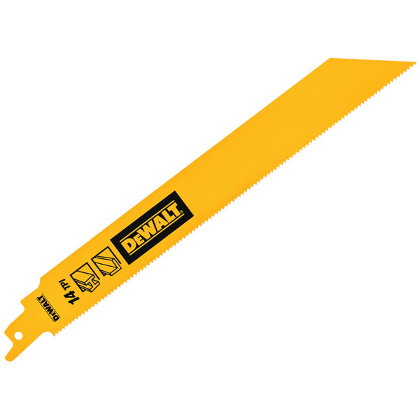 DEWALT DT90390-QZ Bi-Metal 1in High Metal Reciprocating Blade 304m...