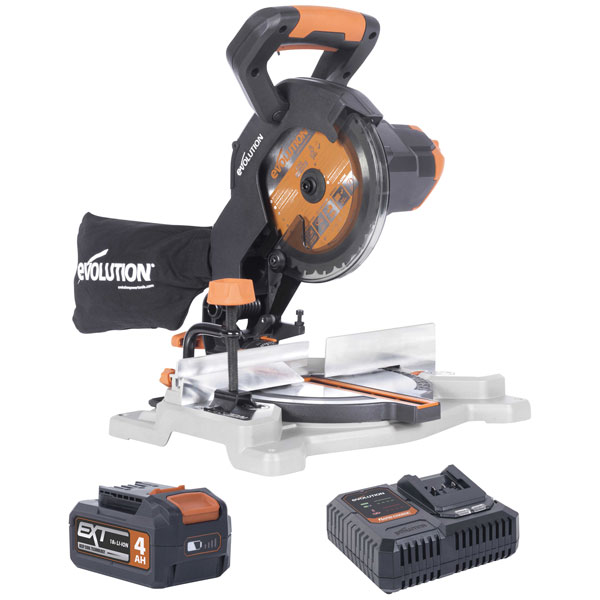 Click to view product details and reviews for Evolution 088 0001a R185cms Li Ext Compound Mitre Saw 18v 1 X 40a.