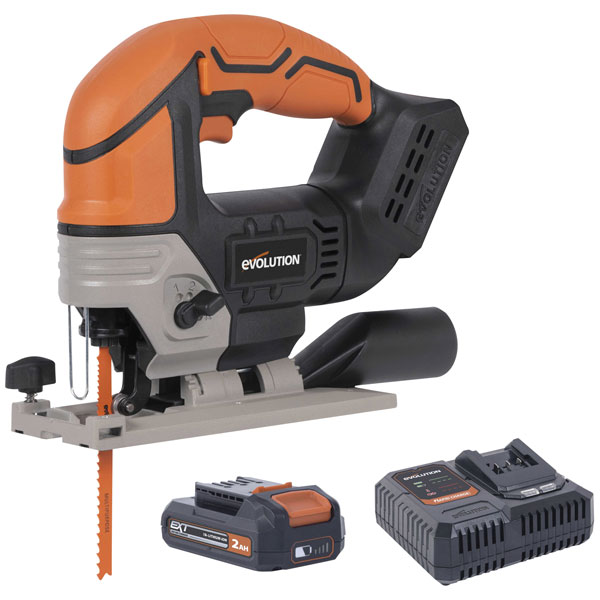 Evolution Power Tools 103 0001a R90jgs Li Ext Jigsaw 18v 1 X 20ah