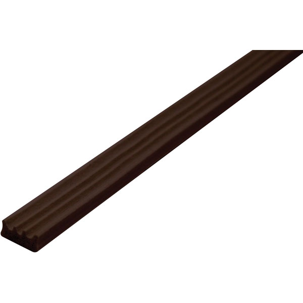 Faithfull AD-ZG020 EPDM Draught Excluder Brown 24M 9 x 3.5mm